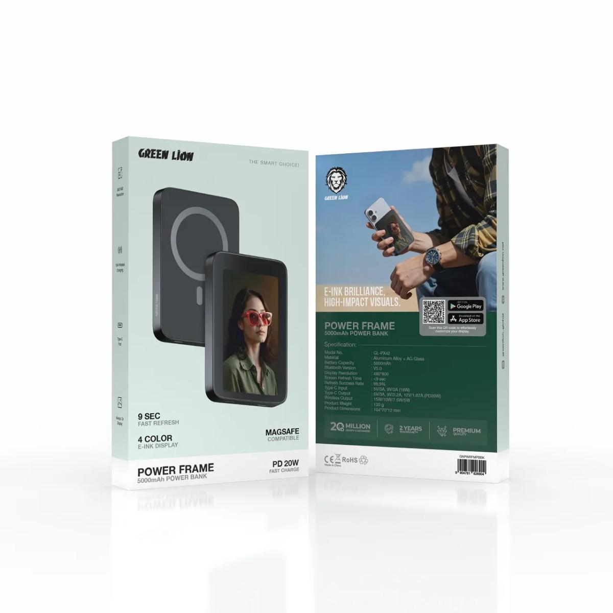 Green Lion Power Frame 5000mAh Power Bank