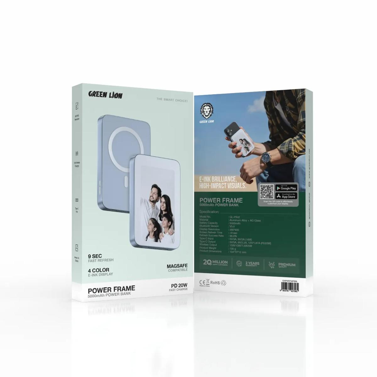 Green Lion Power Frame 5000mAh Power Bank