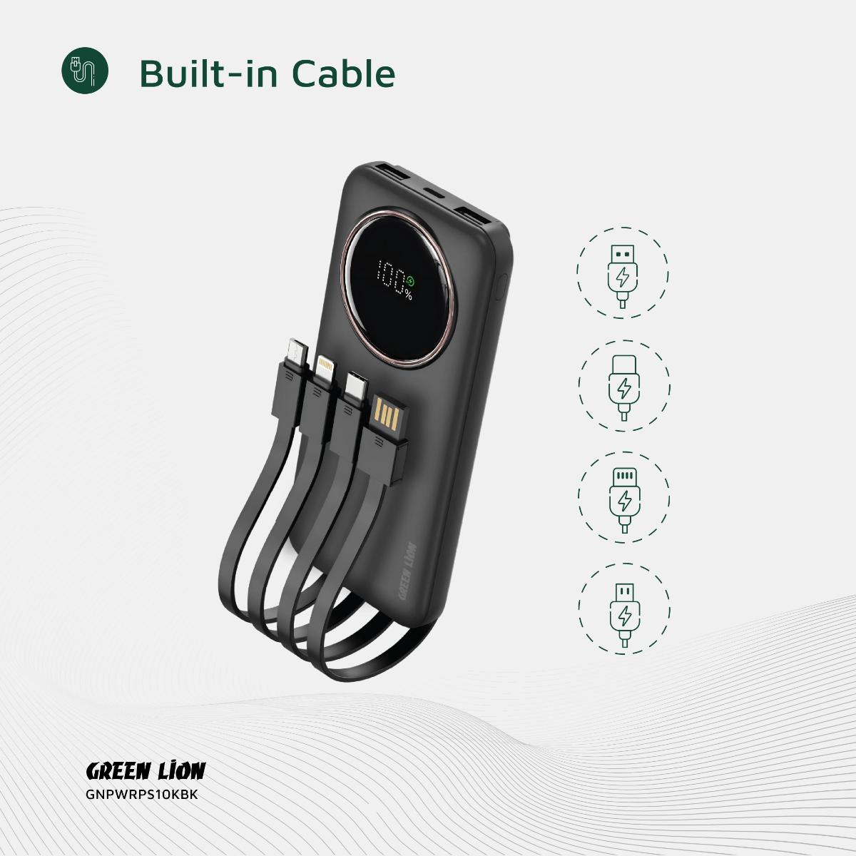 Green Lion Power Pulse 22.5W 10000mAh Power Bank