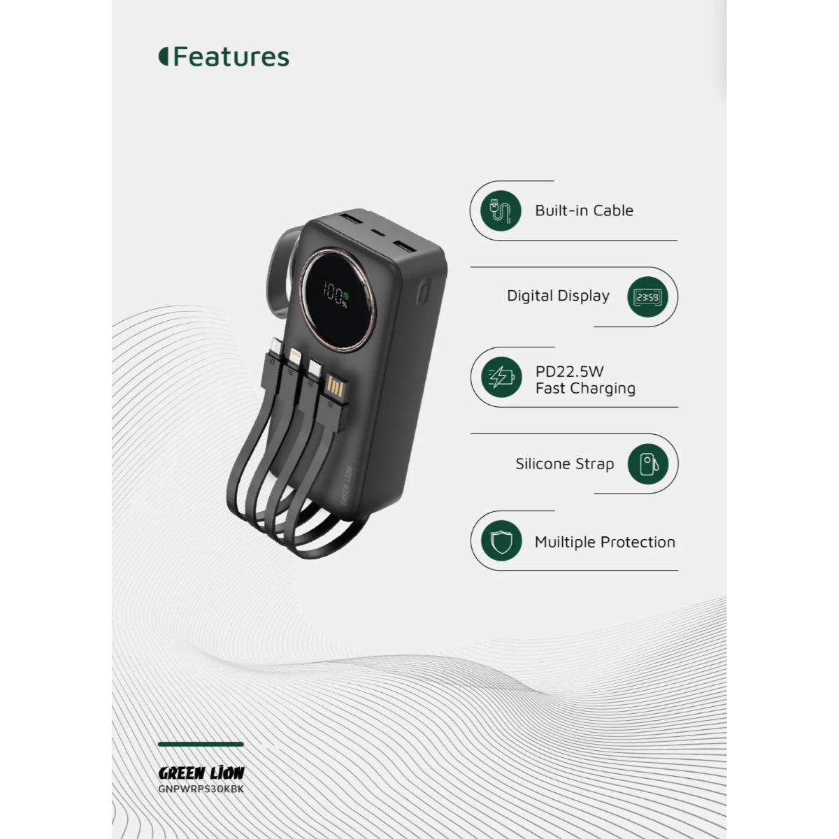 Green Lion Power Pulse 30K Power Bank