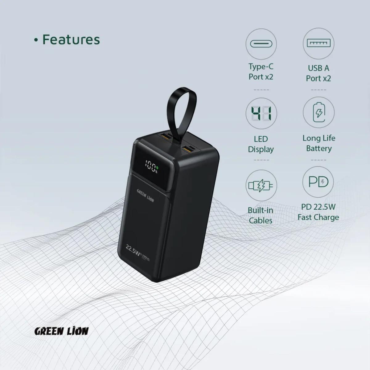 Green Lion Power Tank 50000mAh Power Bank
