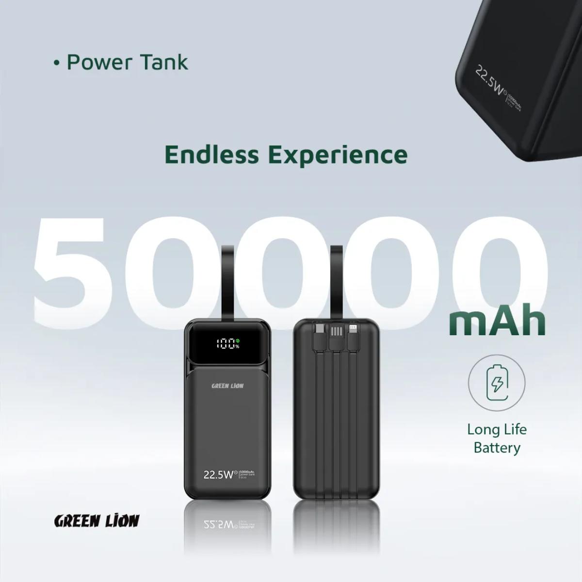 Green Lion Power Tank 50000mAh Power Bank