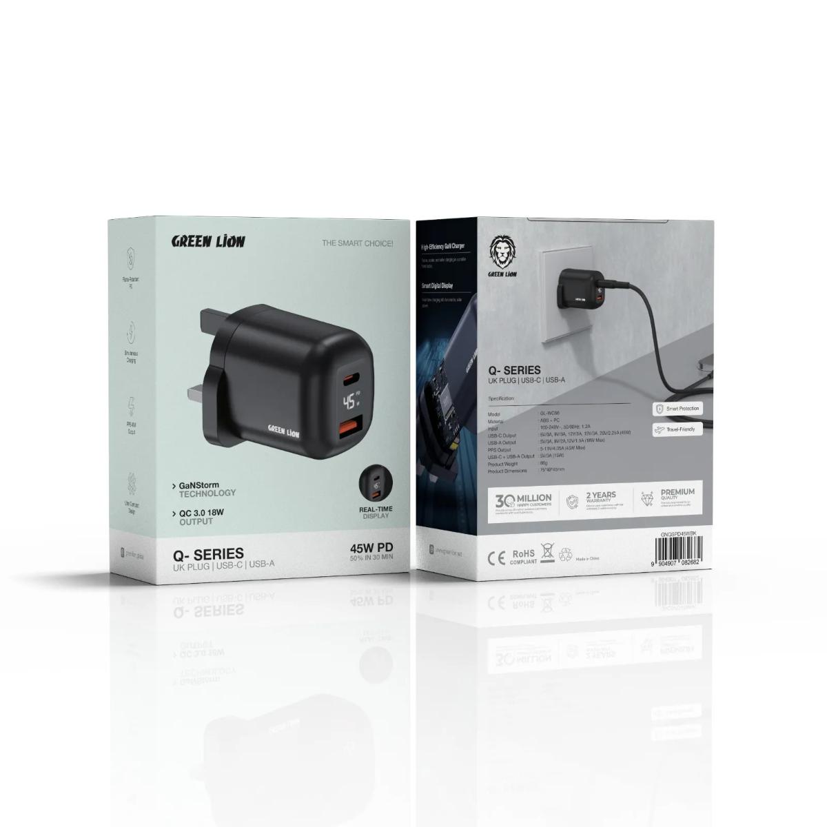 Green Lion 45W GaN PD Fast Charger