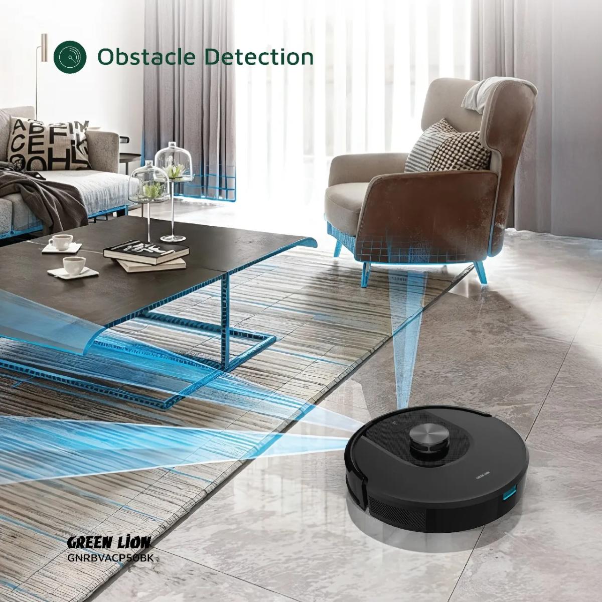 Green Lion Smart Robot Vacuum Pro 4000Pa Suction