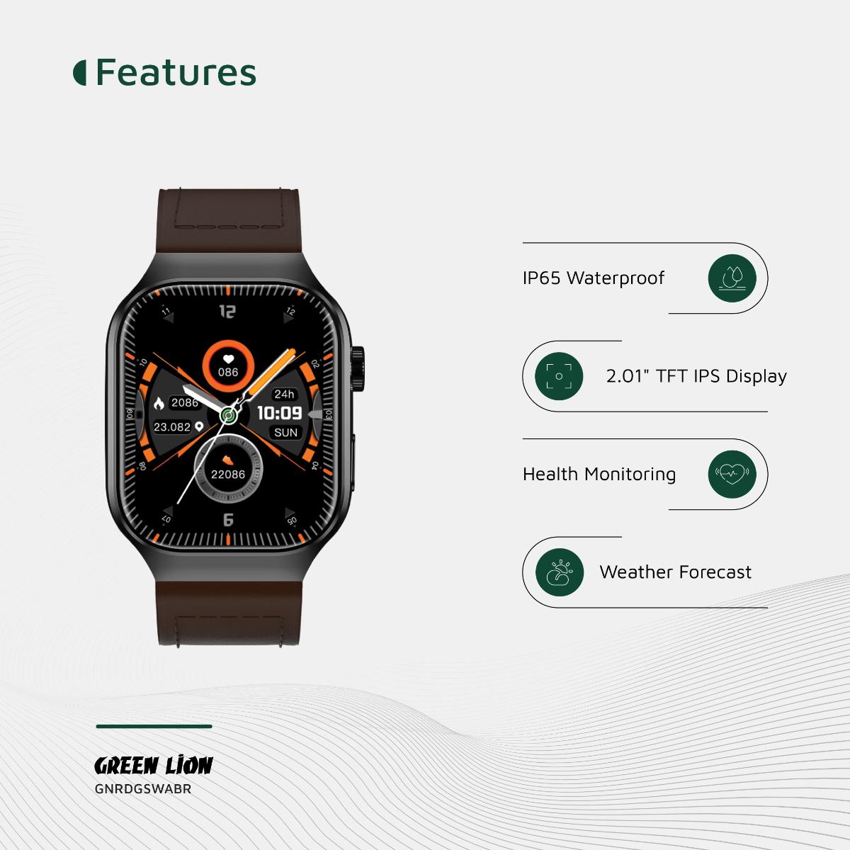 Green Lion Ridge Smart Watch
