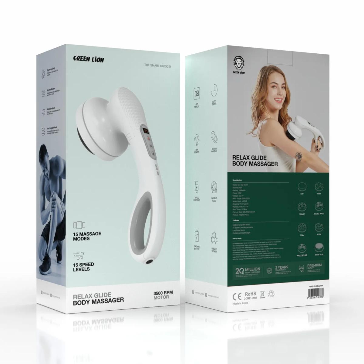 Green Lion Relax Glide Body Massager