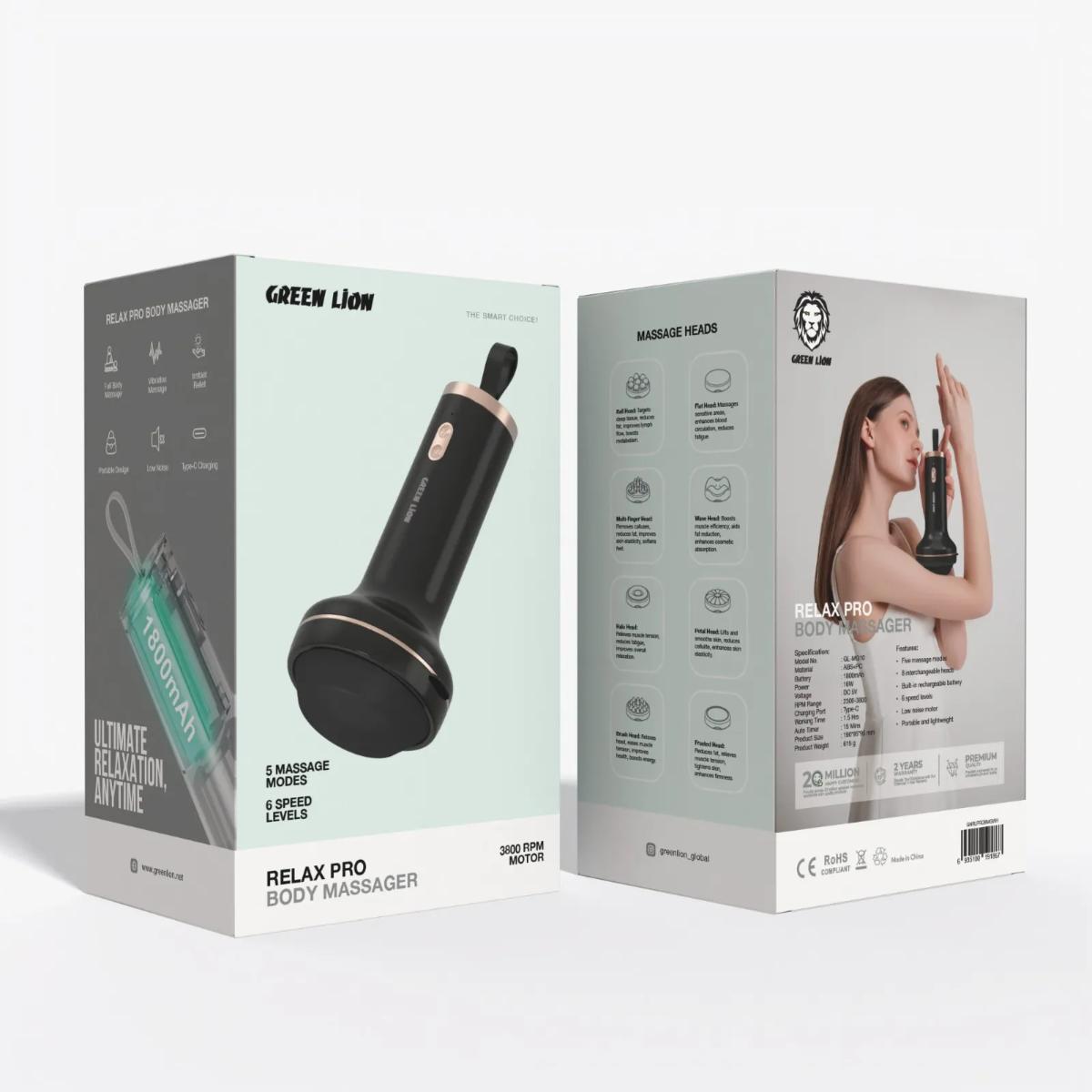 Green Lion Relax Pro Body Massager