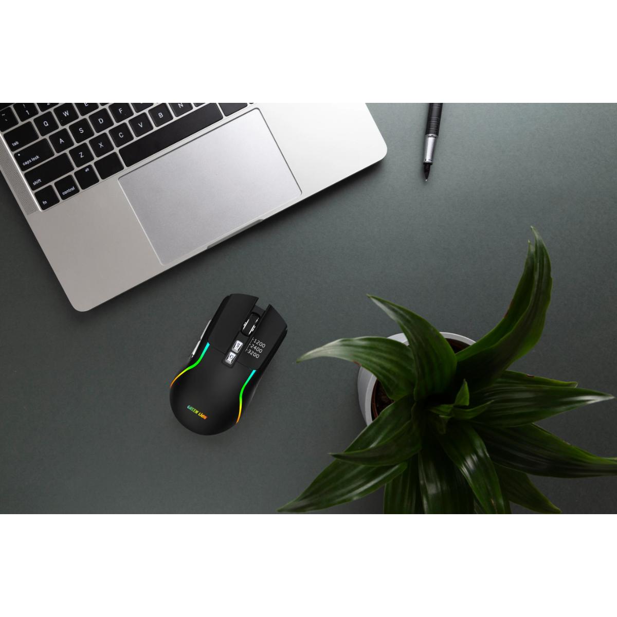 Green Lion Rechargeable Gaming Mouse