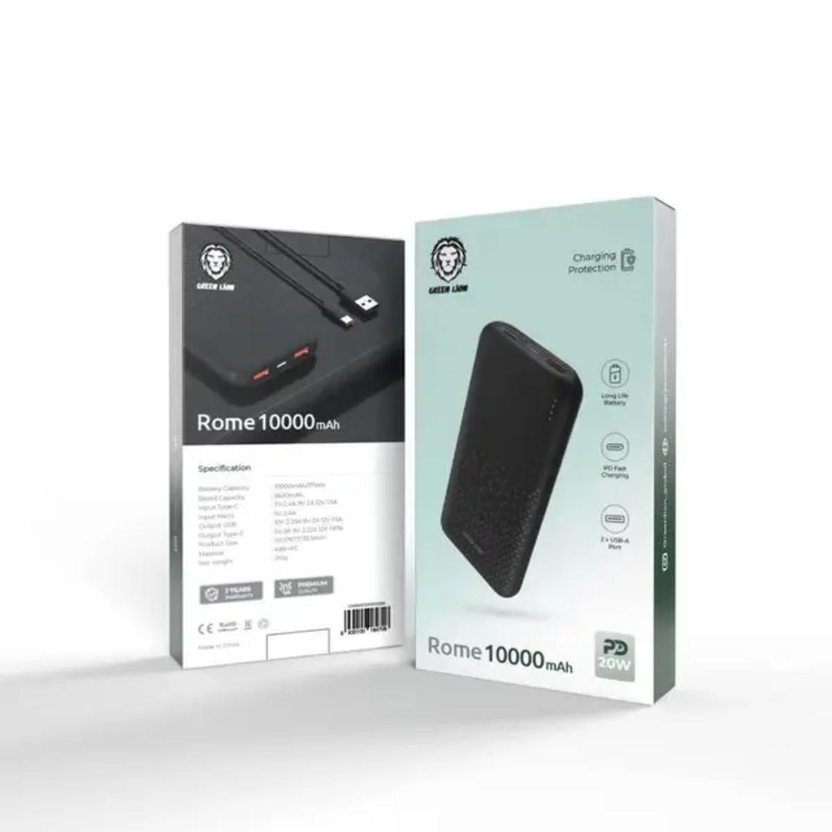 Green Lion Rome PD20W 10000 mAh Power Bank