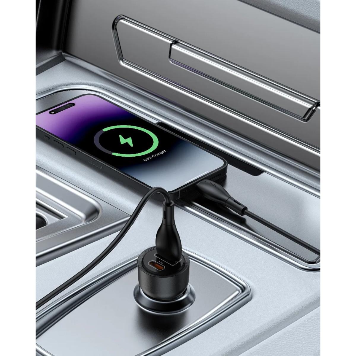 Green Lion RoadVolt 60W Dual Port Car Charger