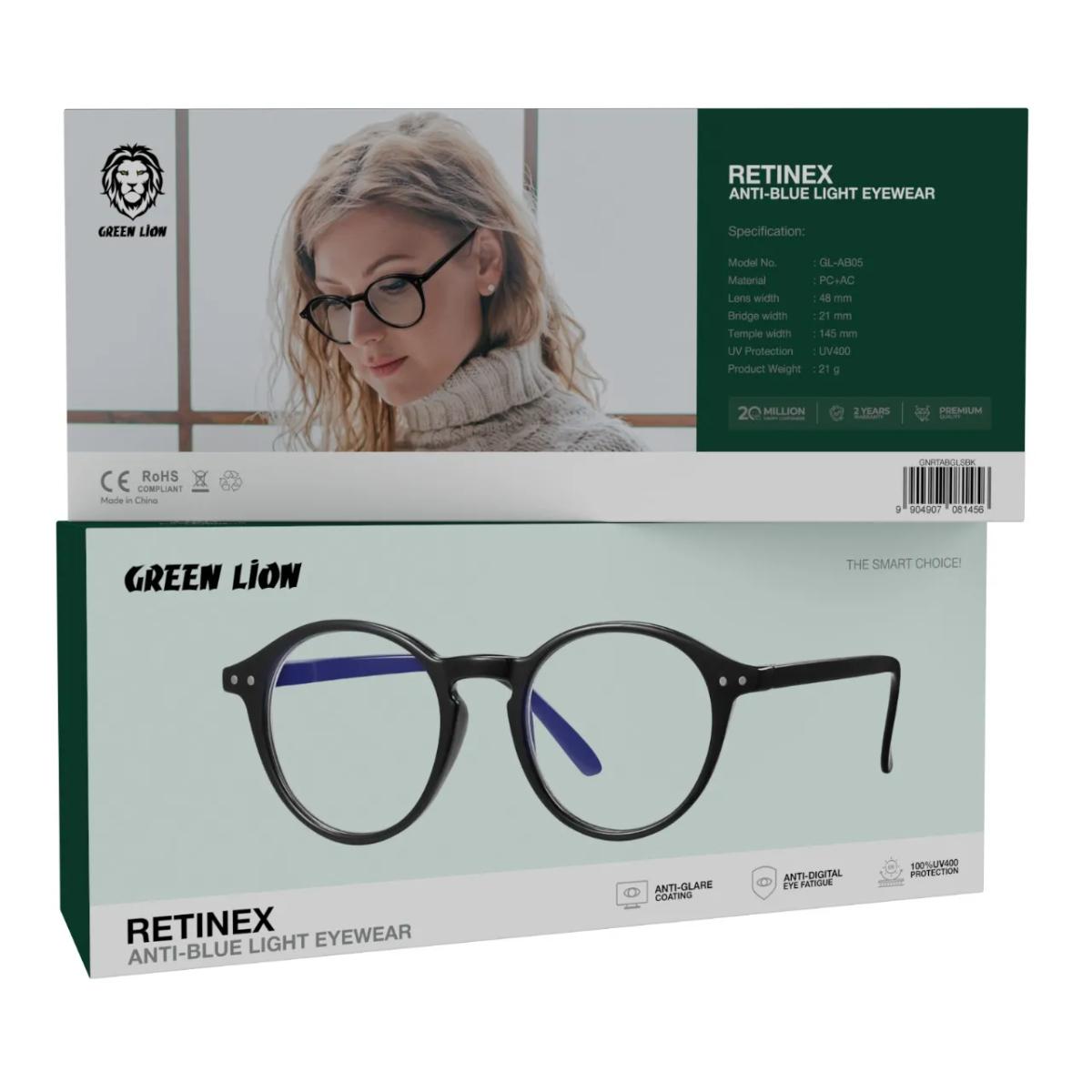 Green Lion RETINEX Anti-Blue Light Eyewear