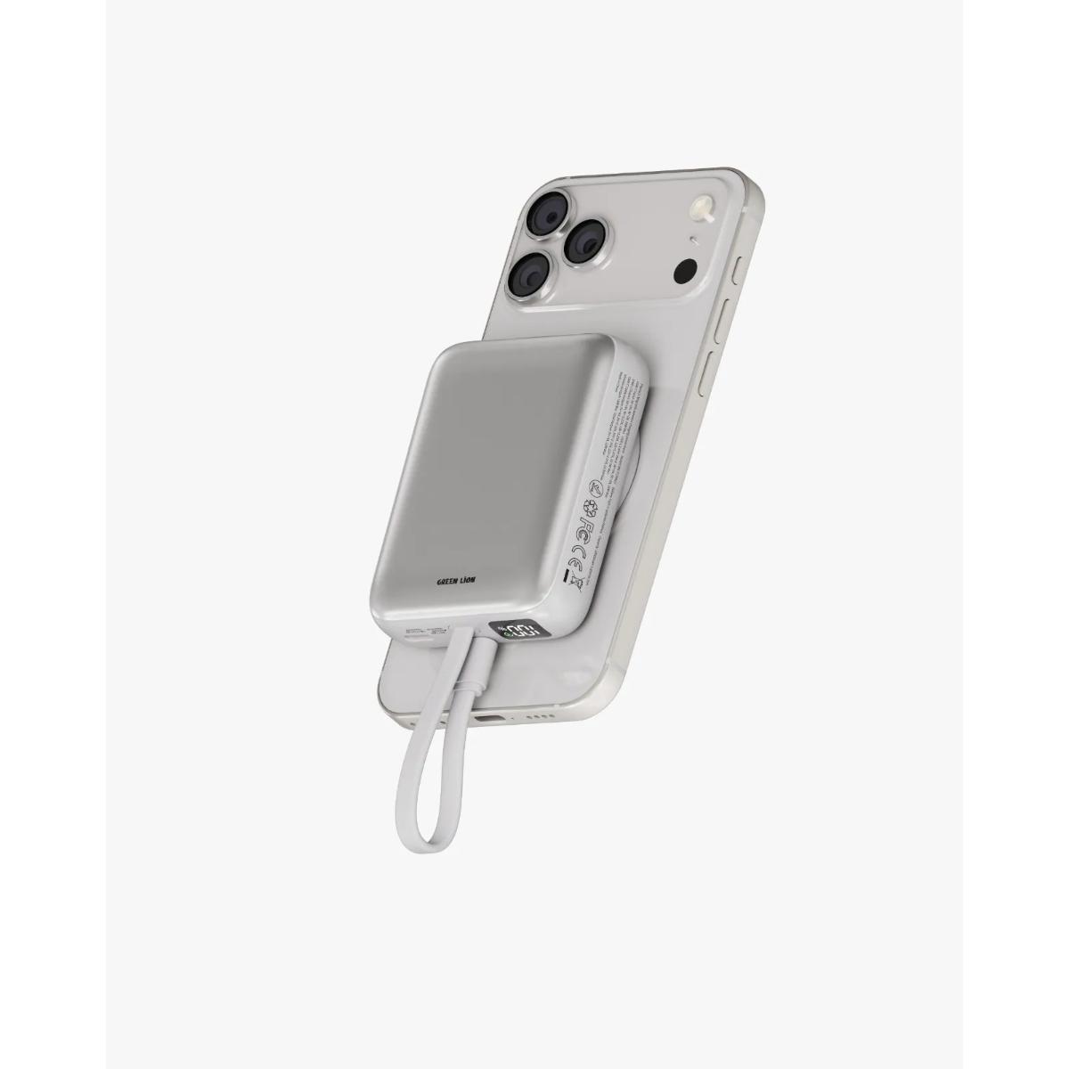 Green Lion Revon 10000mAh Mini MagSafe Power Bank