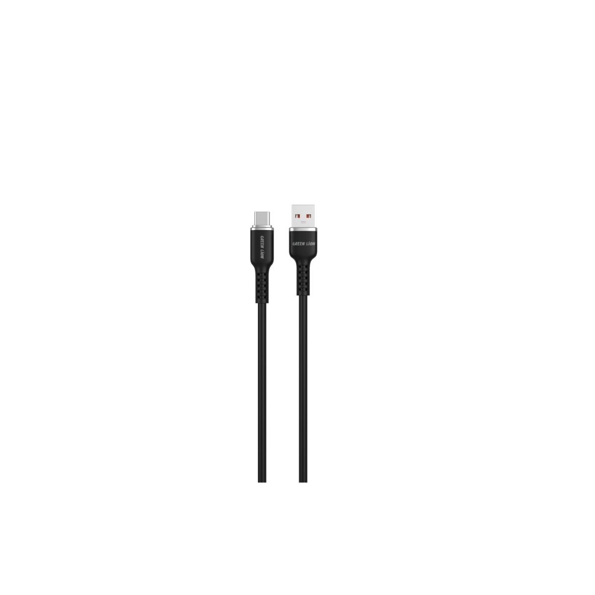 Green Lion USB•A TO USB•C Silicone Cable