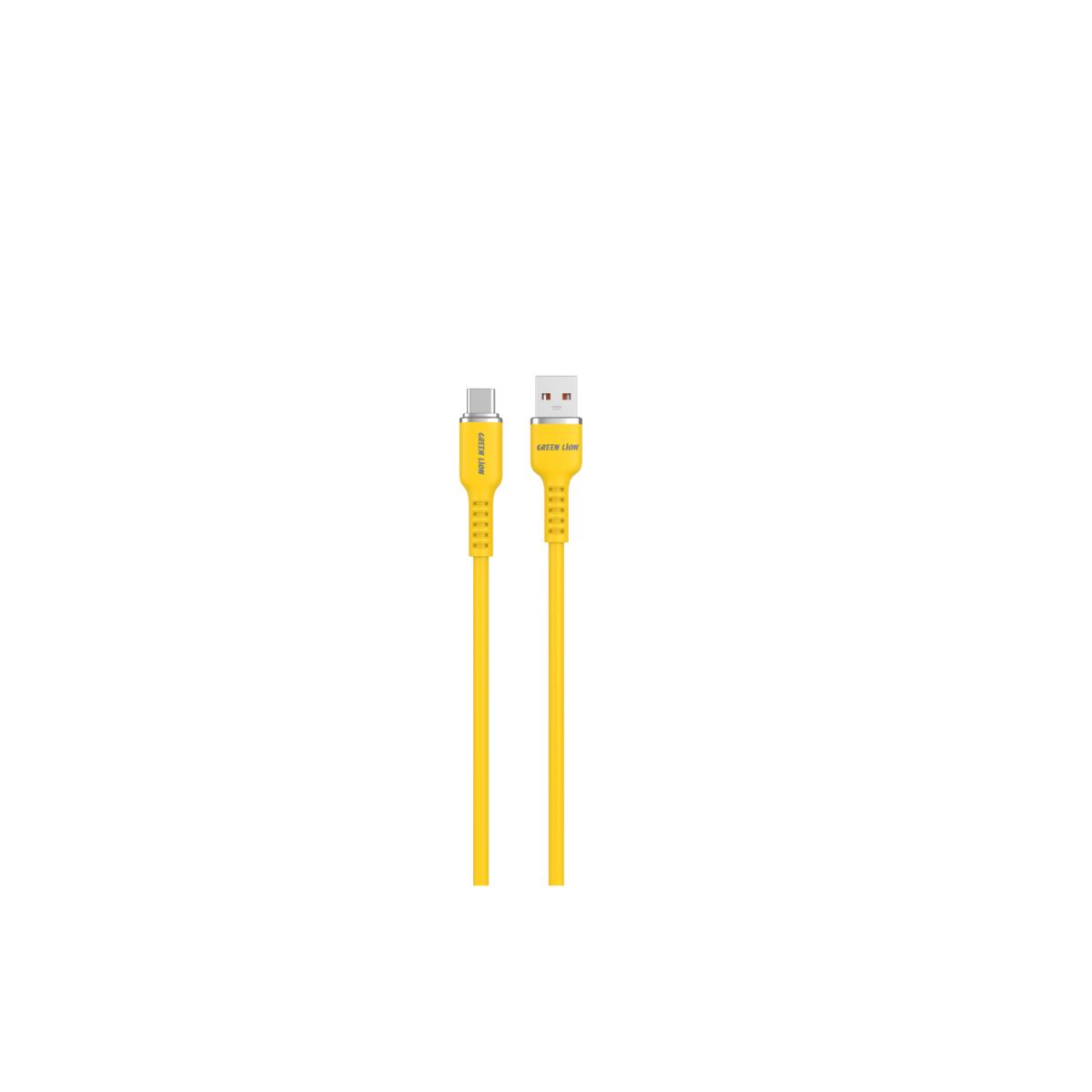 Green Lion USB•A TO USB•C Silicone Cable