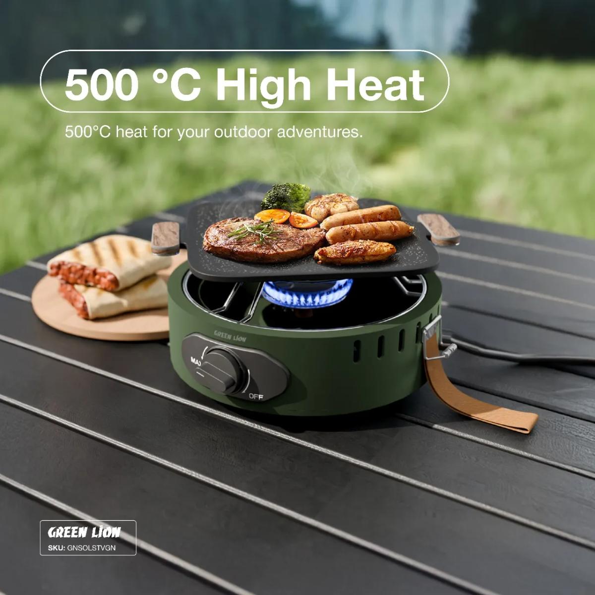 Green Lion Solo Flame Camping Stove