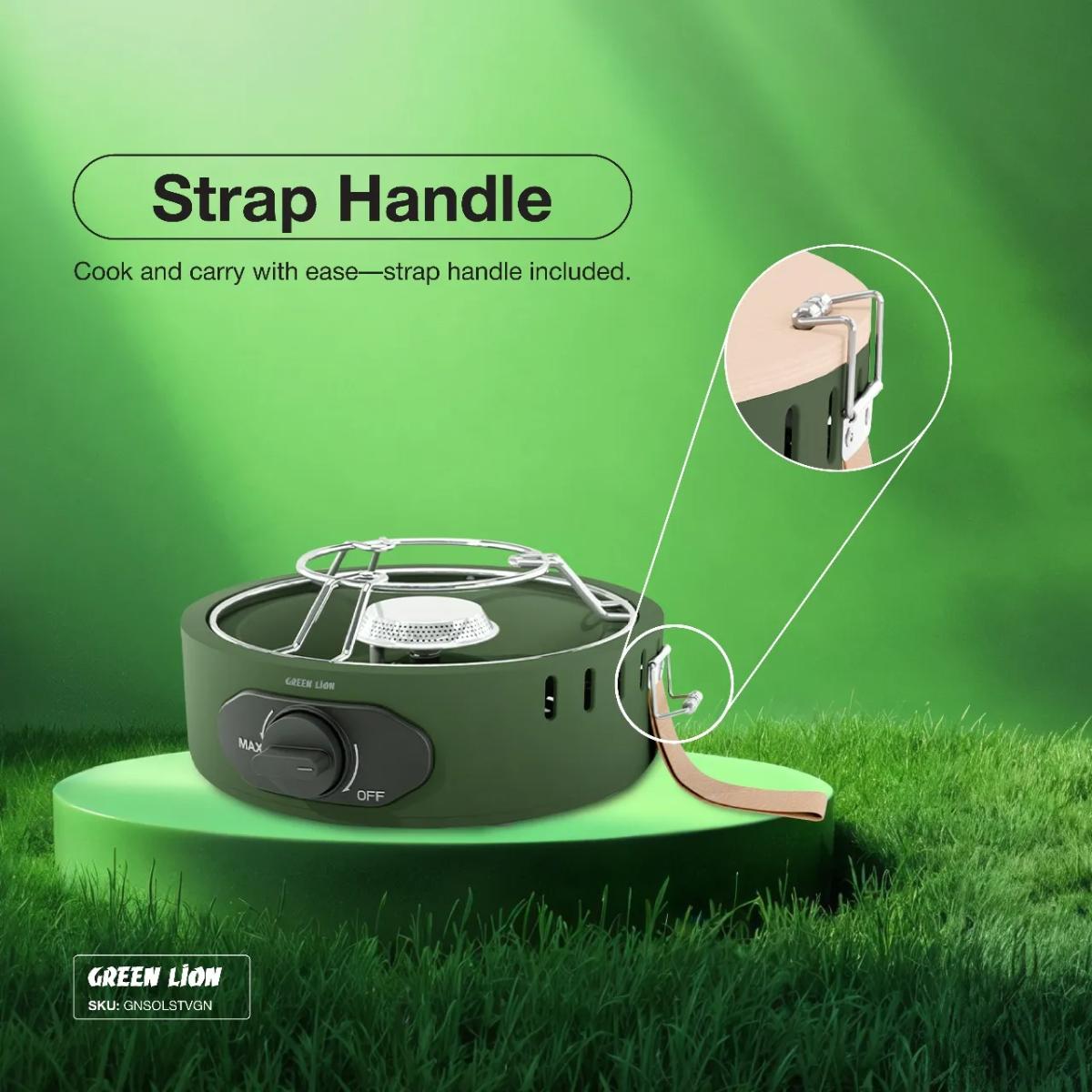 Green Lion Solo Flame Camping Stove