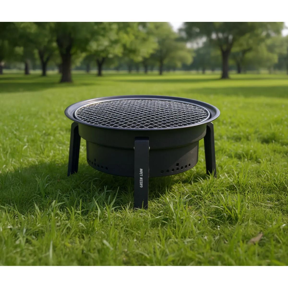 Green Lion Grill Sphere Foldable BBQ Grill