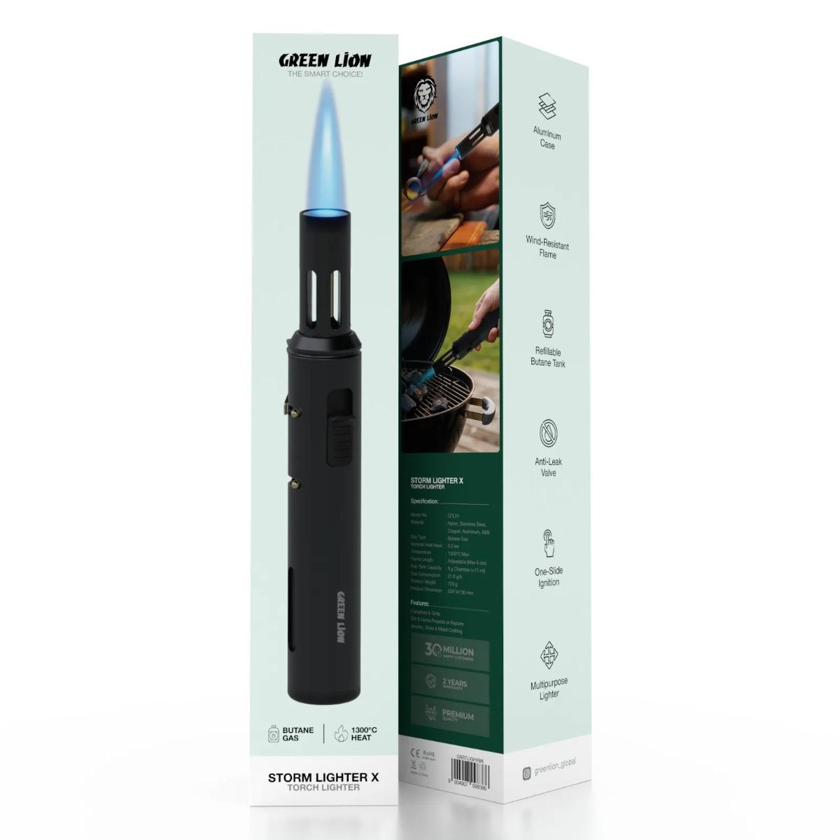 Green Lion Storm Windproof Lighter X
