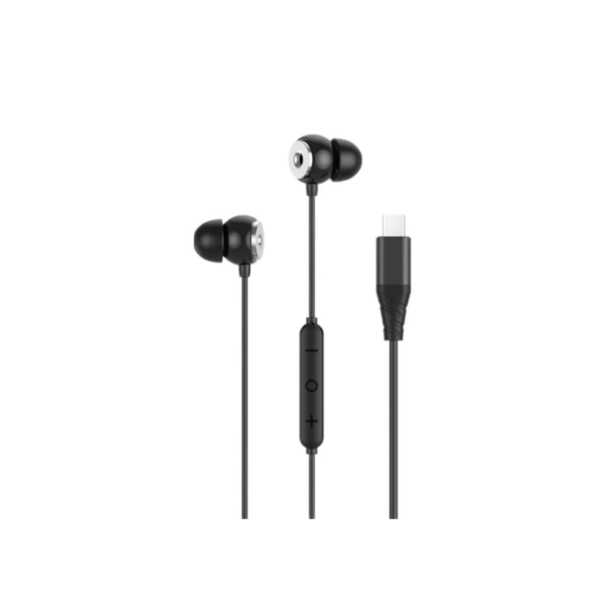 Green Lion Stereo X90 Type-C Wired Earphones with Mic