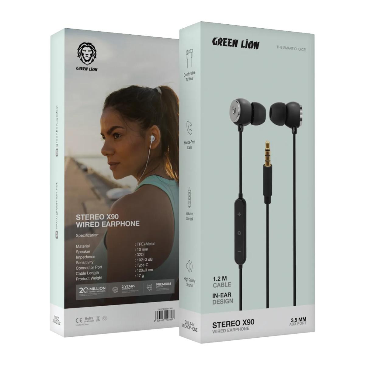 Green Lion Stereo X90  Wired Earphone
