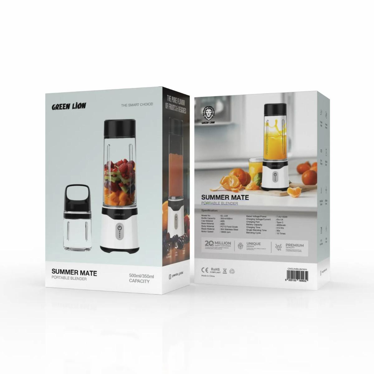 Green Lion Summer Mate Portable Blender