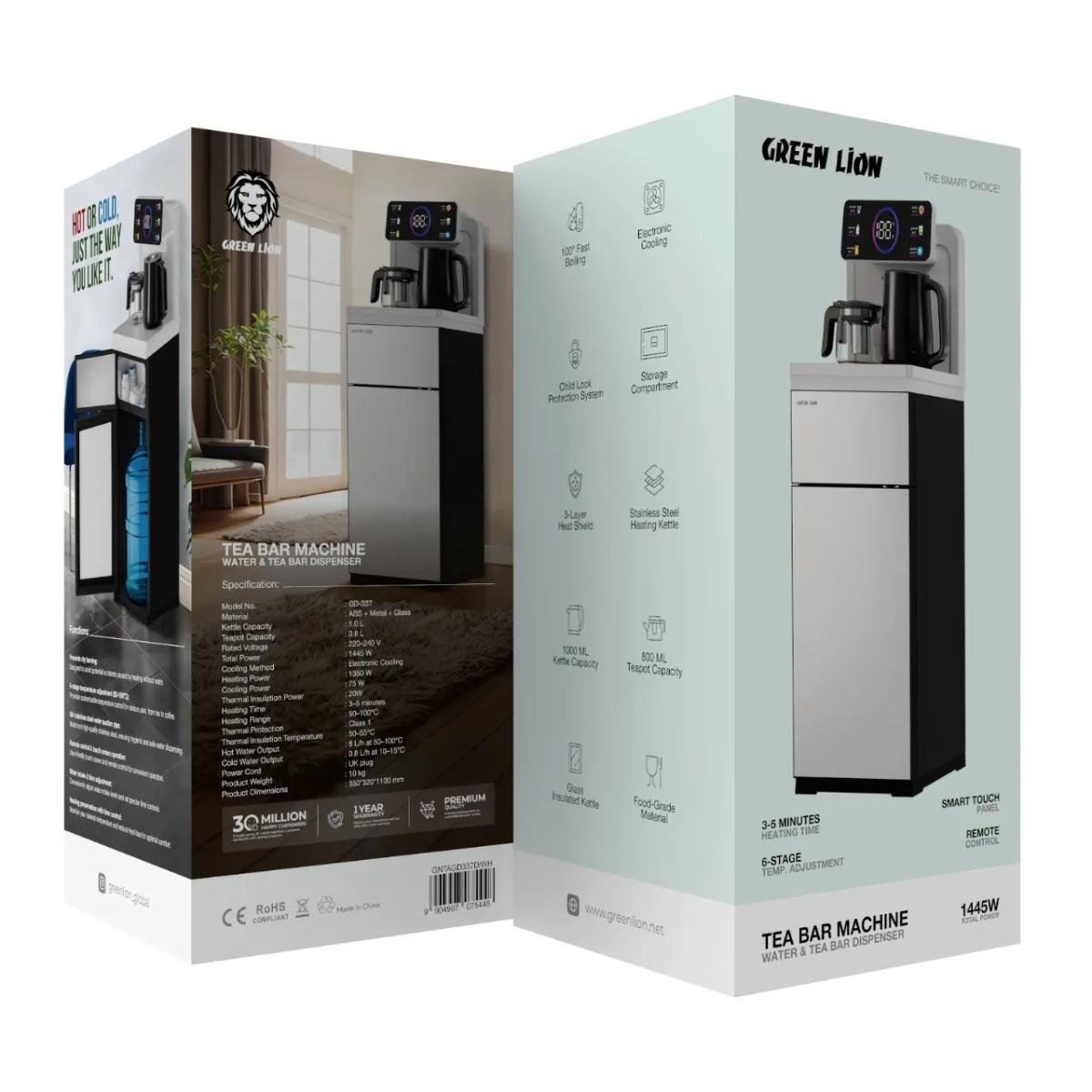 Green Lion Tea Bar Machine Water and Tea Bar Dispenser