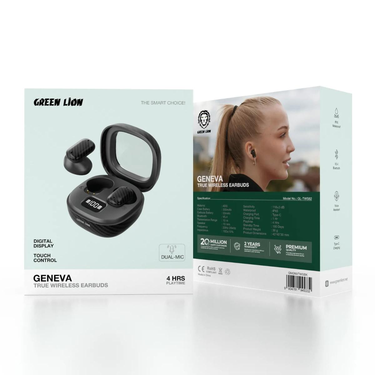 Green Lion Geneva True Wireless Earbuds