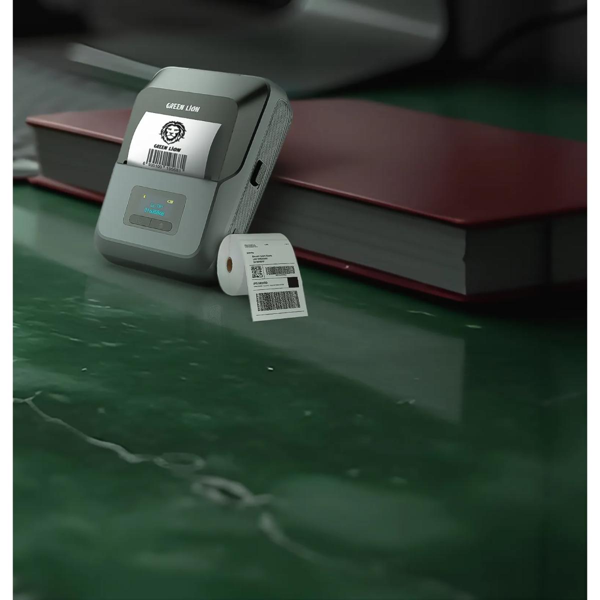 Green Lion Thermal Printer With 203 DPI Printing Resolution