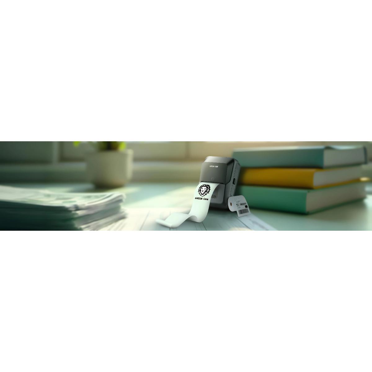 Green Lion Thermal Printer With 203 DPI Printing Resolution