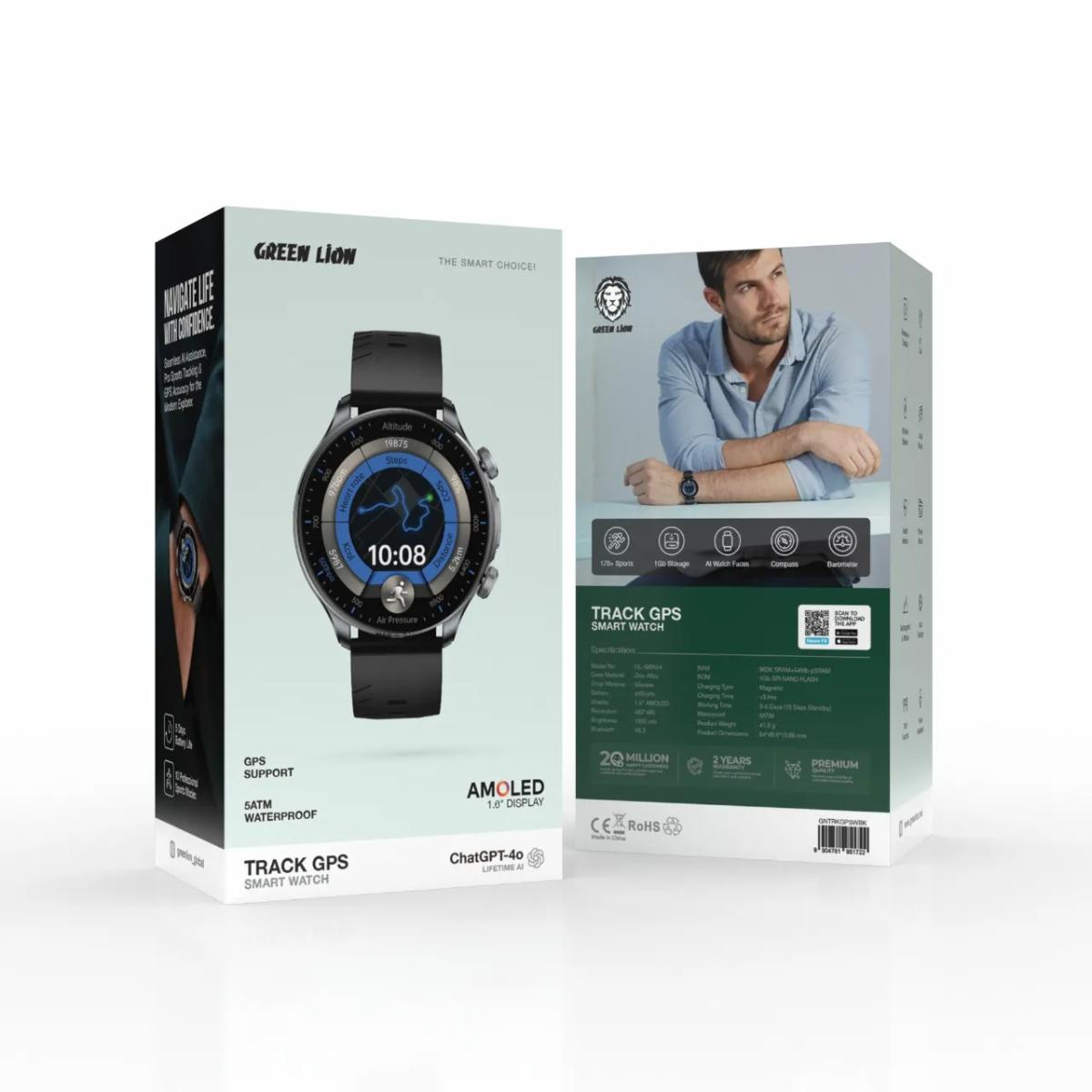 Green Lion Track GPS Smart Watch