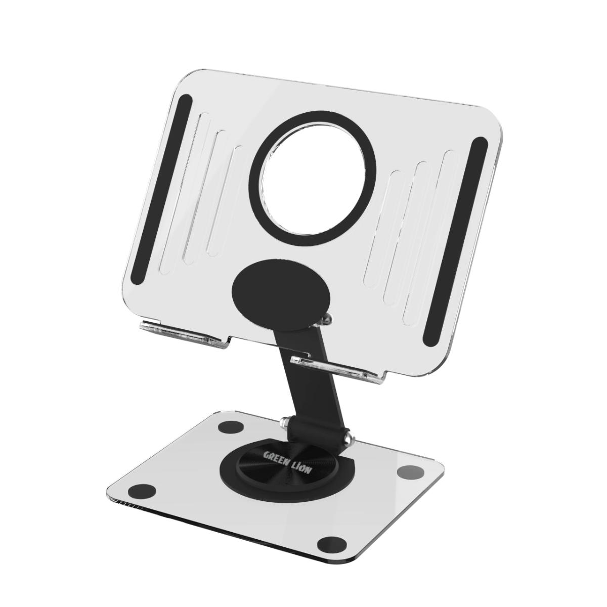 Green Lion Transparent Tablet Stand