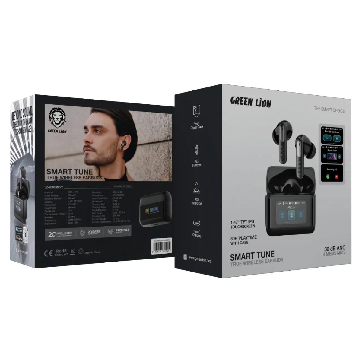 Green Lion Smart Tune ANC True Wireless Earbuds