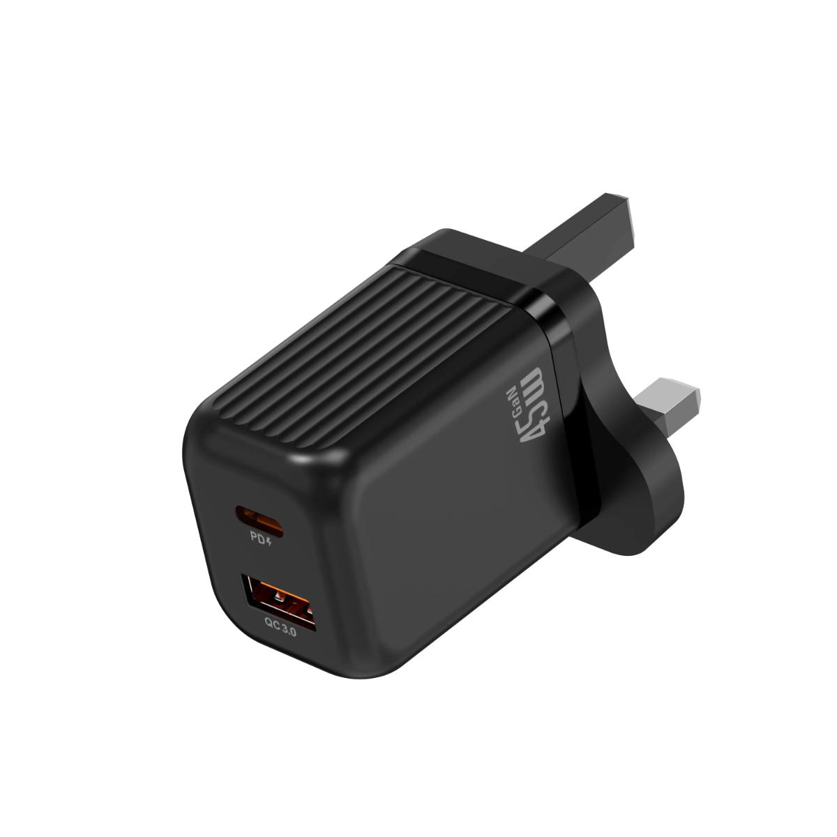 Green Lion 45W Dual-Port GaN Fast Wall Charger