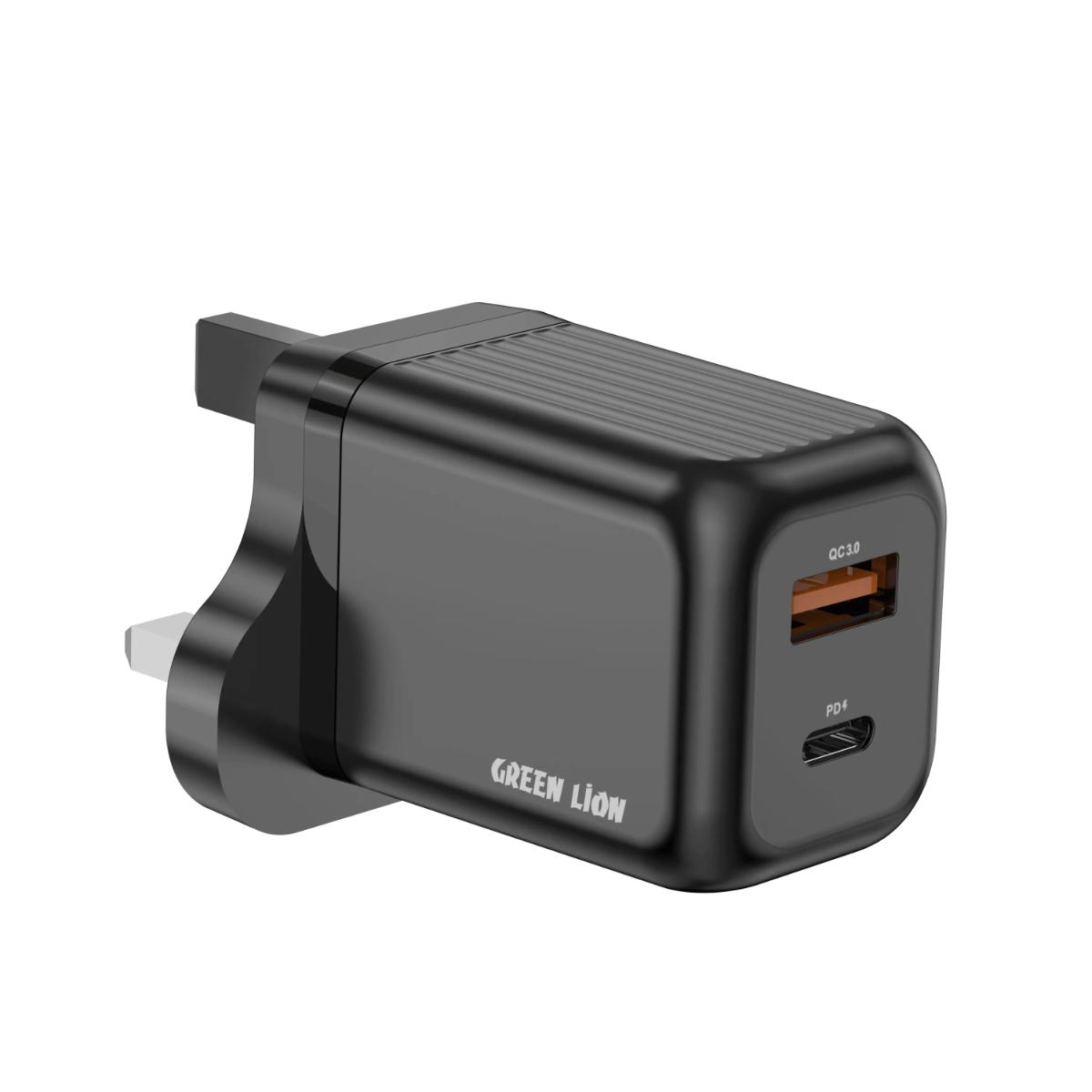 Green Lion 45W Dual-Port GaN Fast Wall Charger