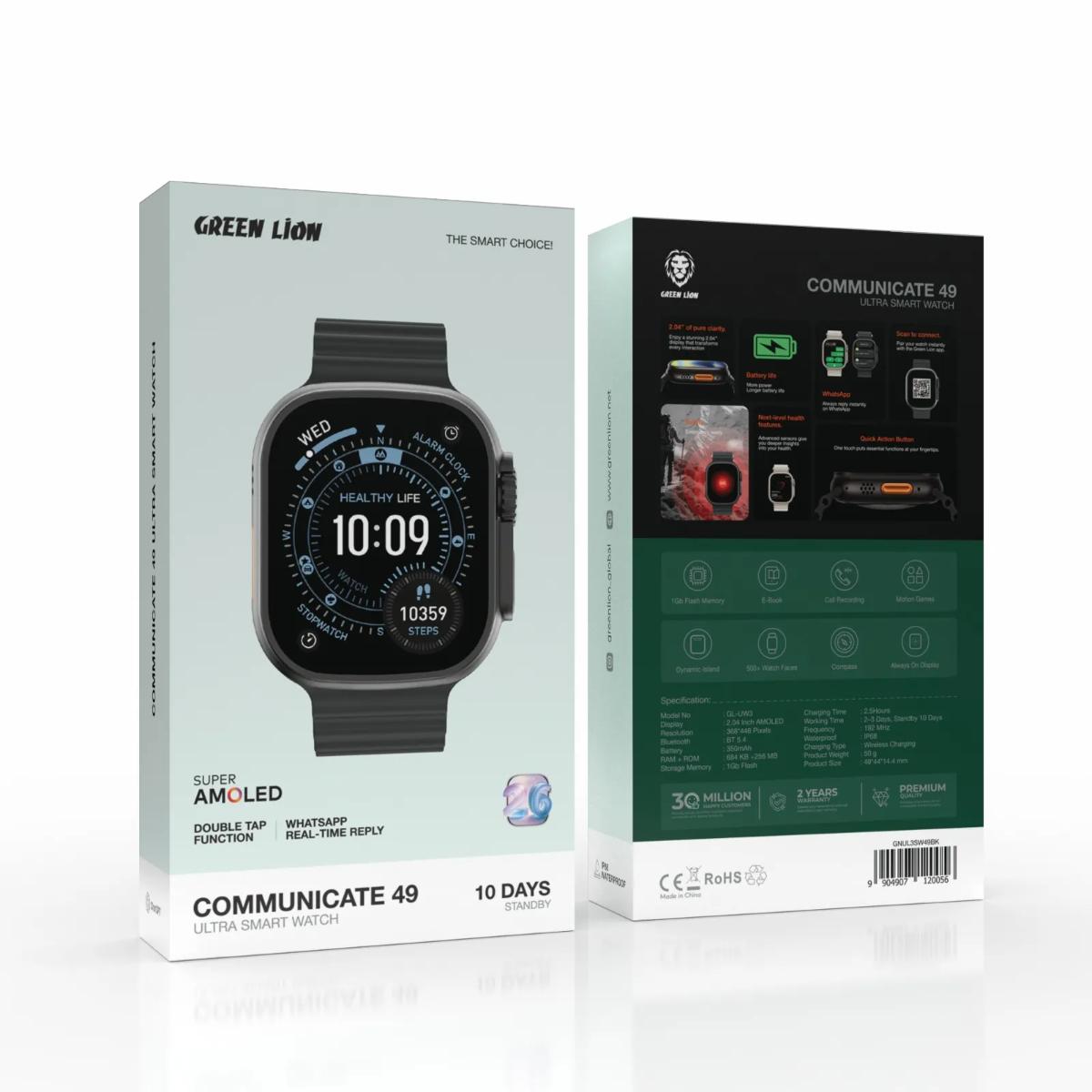 Green Lion Communicate 49 Ultra Smart Watch