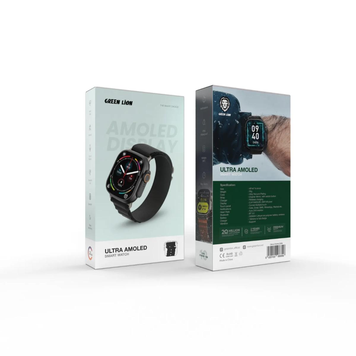 Green Lion Ultra Amoled Smart Watch