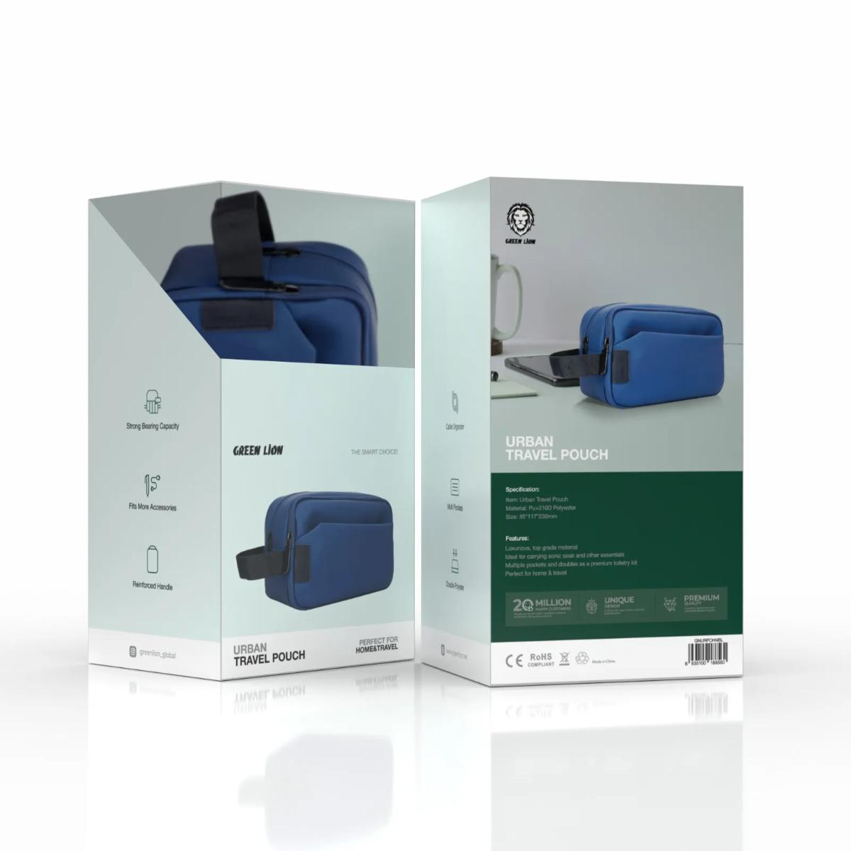 Green Lion Urban Travel Pouch