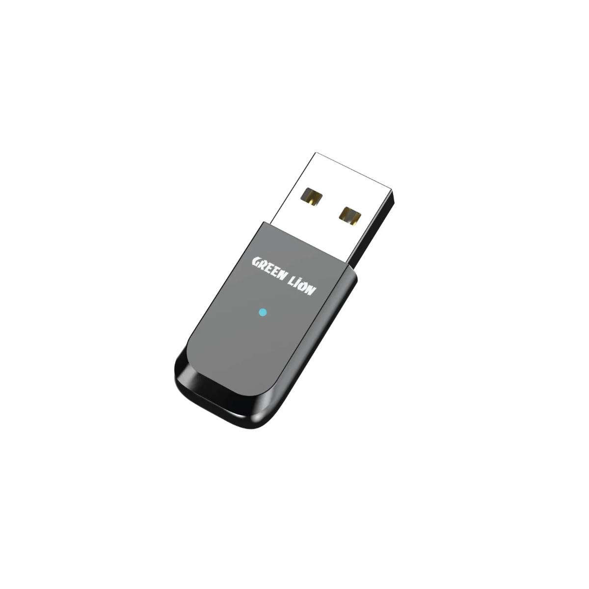 Green Lion Zinc Alloy Shell Bluetooth Adapter