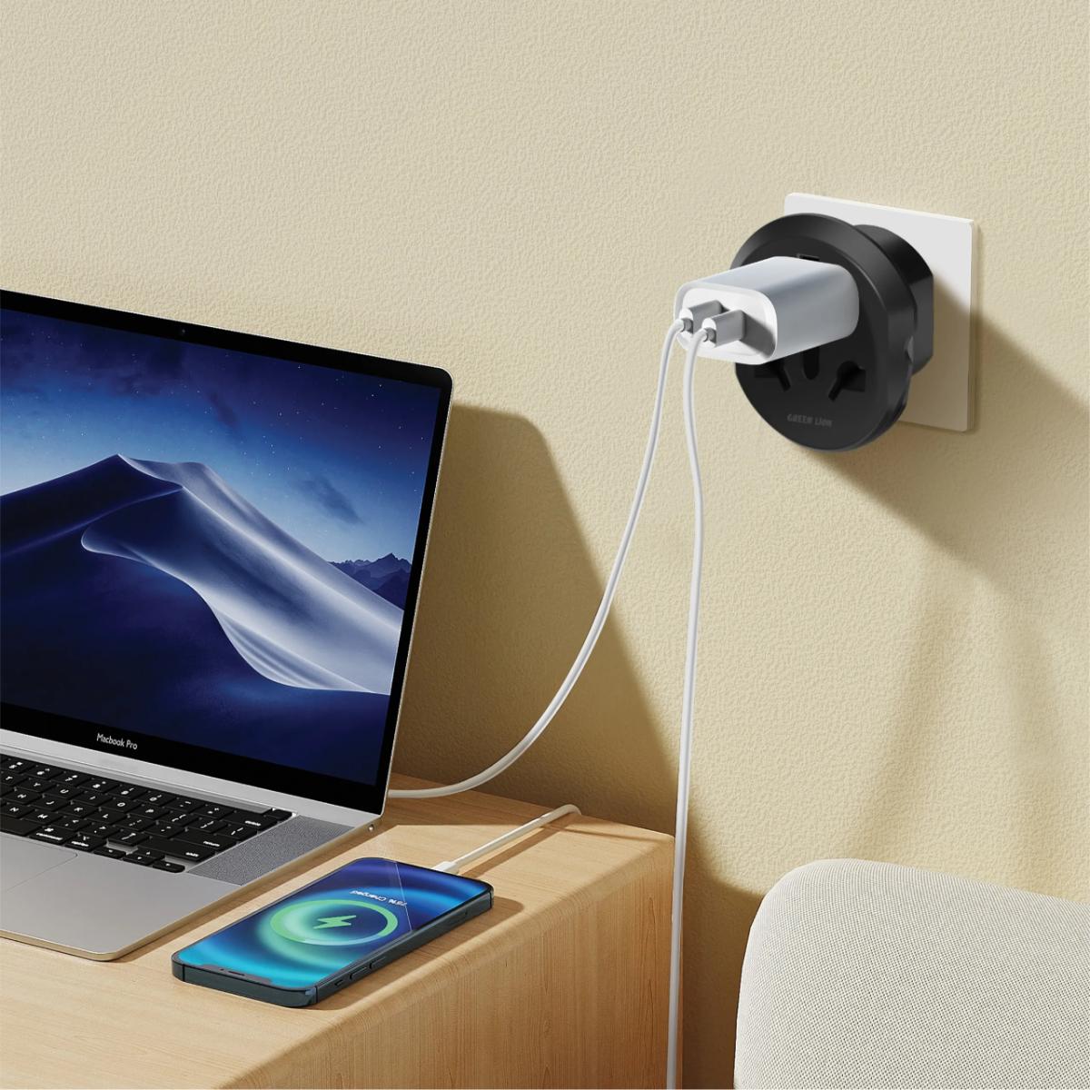 Green Lion Universal Conversion EU Plug 2