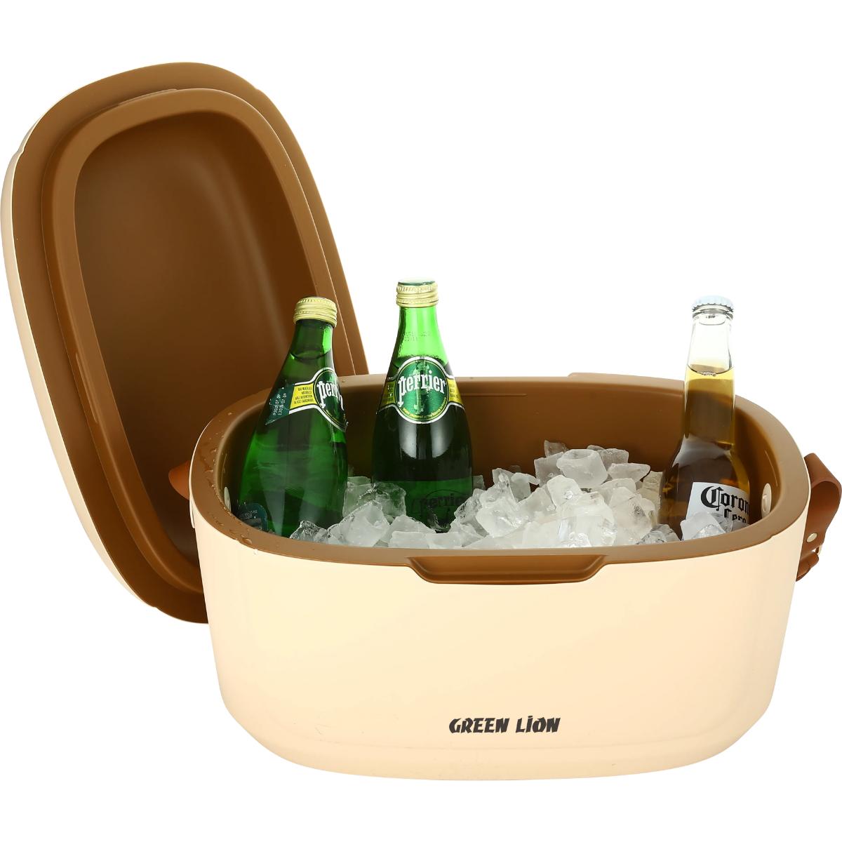 Green Lion Vintage Insulated Cooler Box 12L