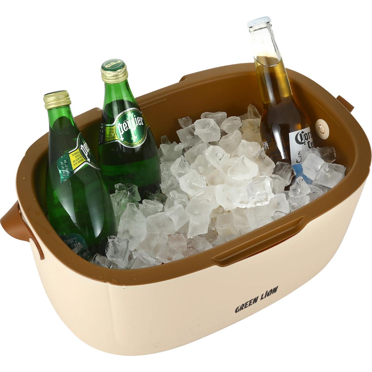 Green Lion Vintage Insulated Cooler Box 12L