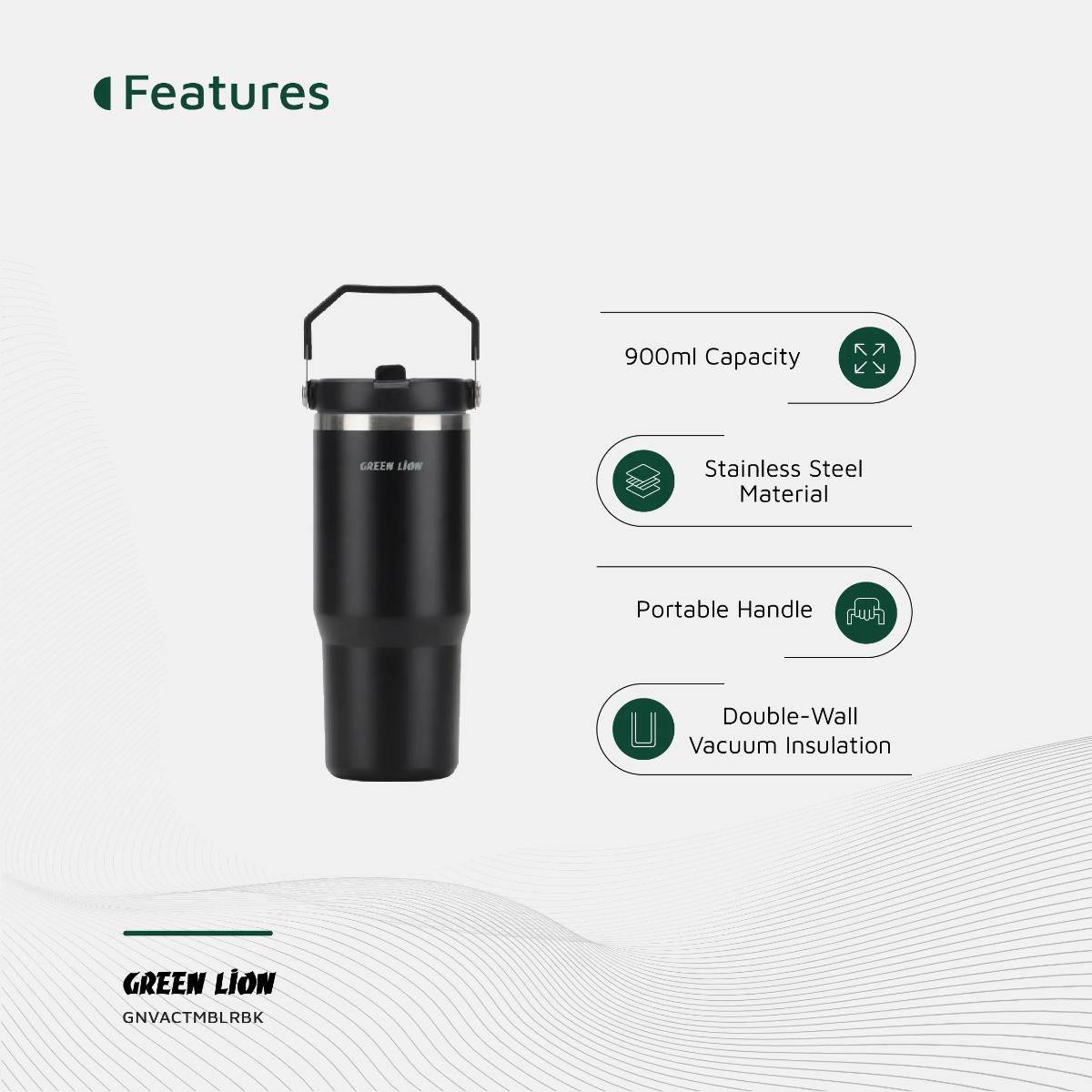 Green Lion Vacuum Tumbler 900ml