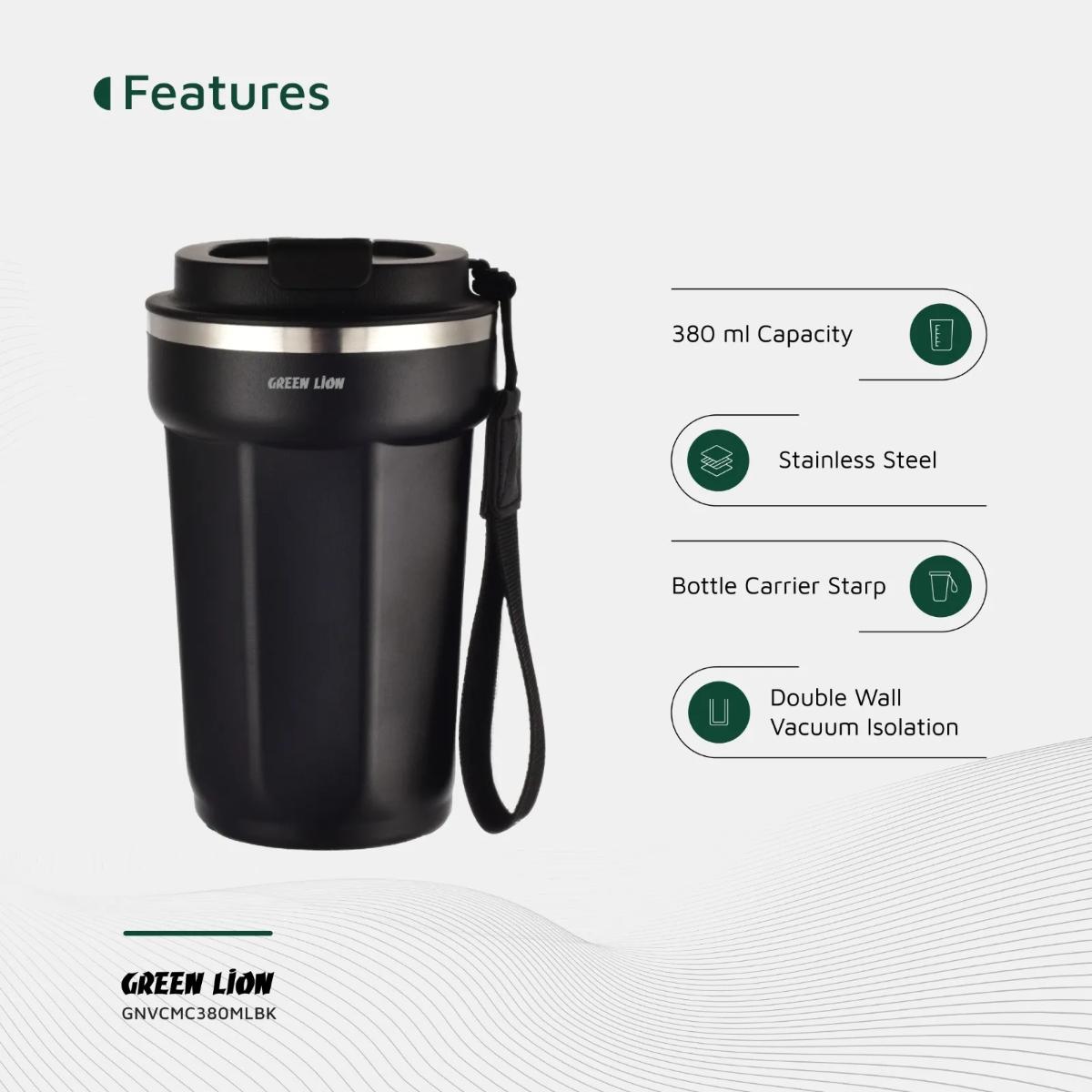 Green Lion Vacuum Mug 380 ml
