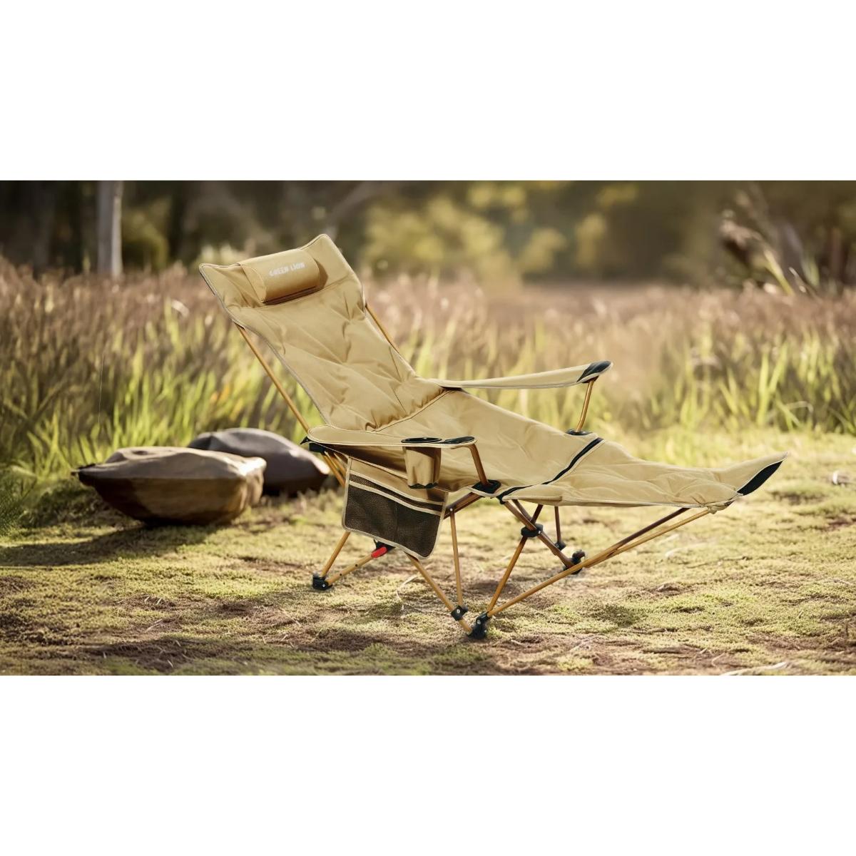 Green Lion Vestro Camping Chair with Foam