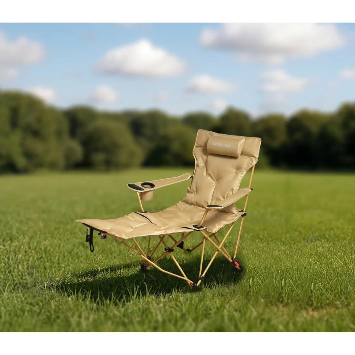 Green Lion Vestro Camping Chair with Foam