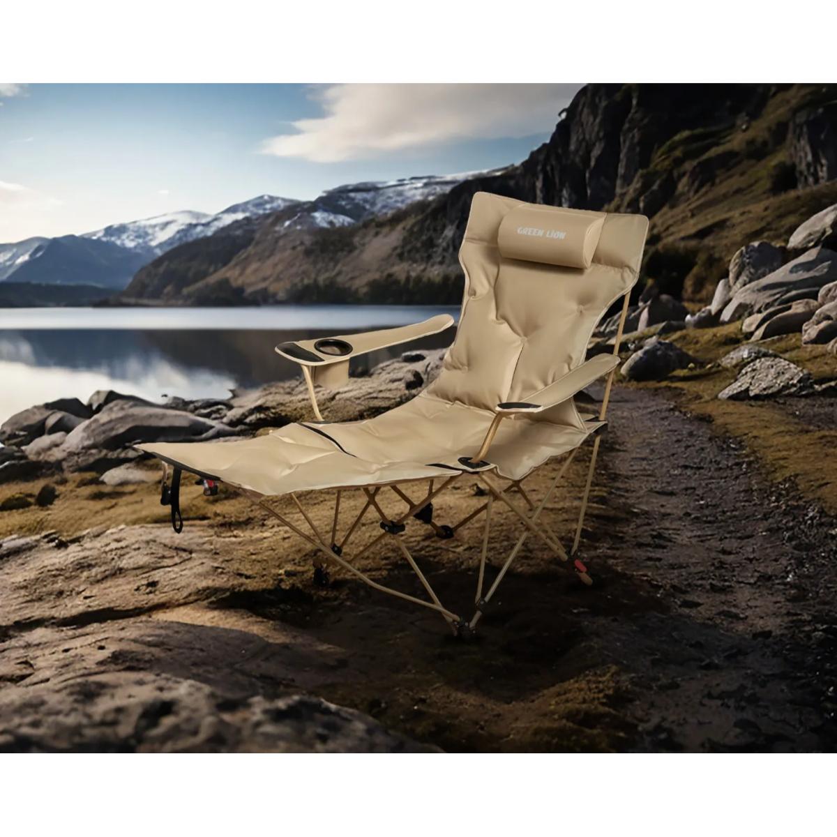 Green Lion Vestro Camping Chair with Foam