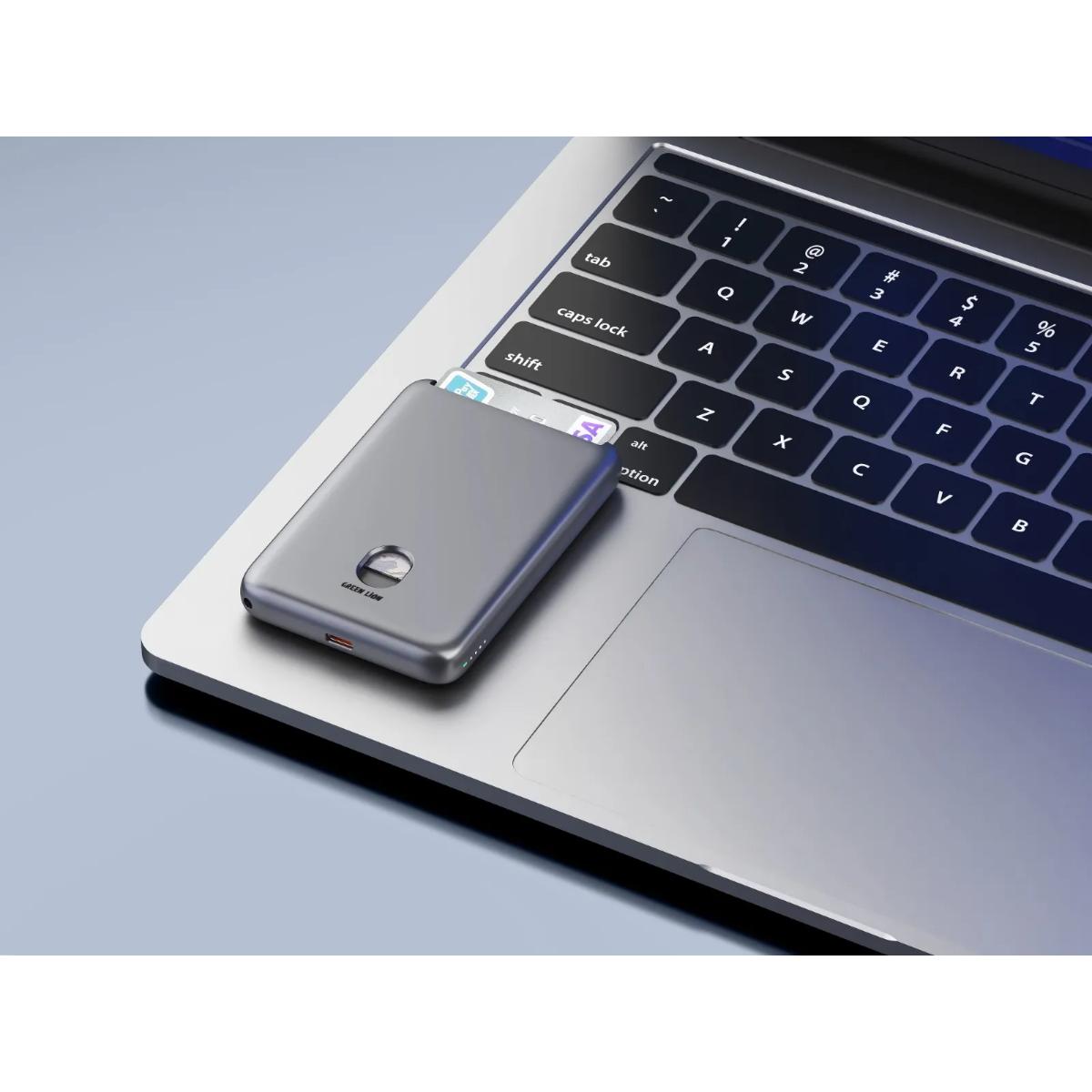 Green Lion Vetra 5000mAh Wireless MagSafe Power Bank