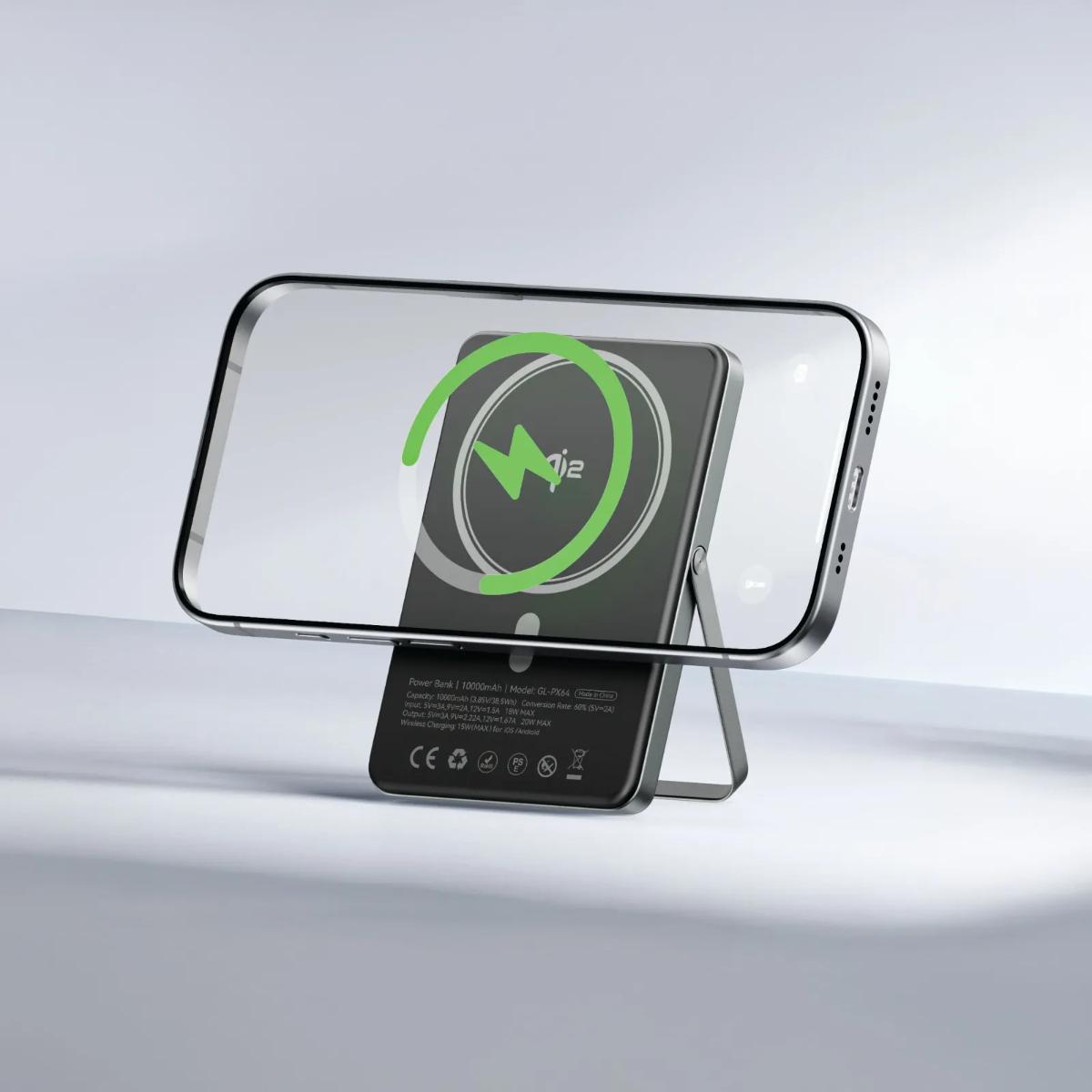 Green Lion Vista 10000mAh MagSafe Power Bank with Stand