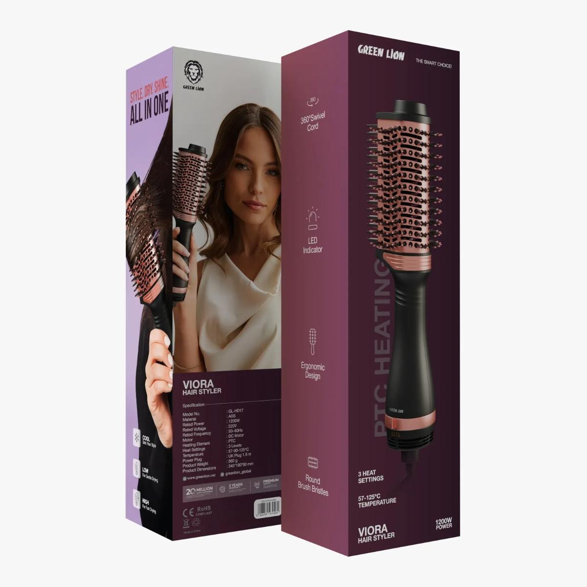 Green Lion Viora Hair Styler 1200W