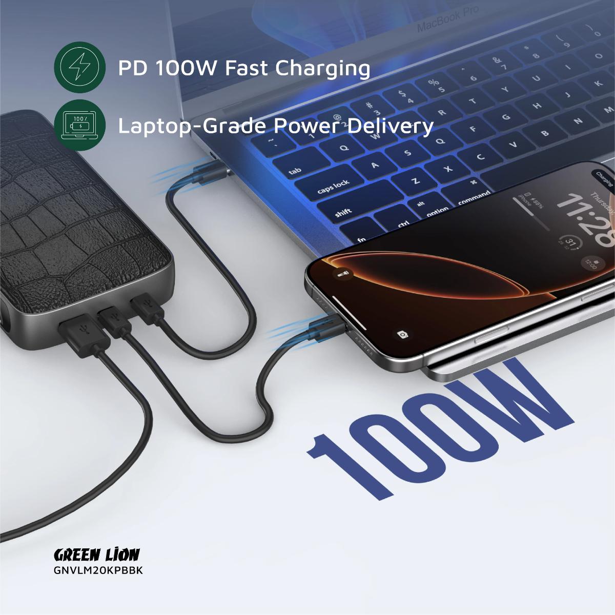 Green Lion VALMONT 20000mAh Power Bank